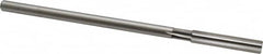 Cleveland - Letter T High Speed Steel 6 Flute Chucking Reamer - Straight Flute, Straight Shank, 1-3/4" Flute Length, 7" OAL - Caliber Tooling