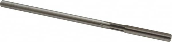 Cleveland - 9/32" High Speed Steel 6 Flute Chucking Reamer - Straight Flute, Straight Shank, 1-1/2" Flute Length, 6" OAL - Caliber Tooling