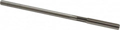 Cleveland - 9/32" High Speed Steel 6 Flute Chucking Reamer - Straight Flute, Straight Shank, 1-1/2" Flute Length, 6" OAL - Caliber Tooling