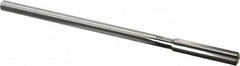 Cleveland - 3/8" High Speed Steel 6 Flute Chucking Reamer - Straight Flute, Straight Shank, 1-3/4" Flute Length, 7" OAL - Caliber Tooling