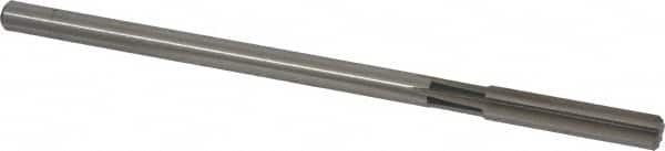 Cleveland - 0.3115" High Speed Steel 6 Flute Chucking Reamer - Straight Flute, Straight Shank, 1-1/2" Flute Length, 6" OAL - Caliber Tooling