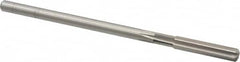 Cleveland - 5/16" High Speed Steel 6 Flute Chucking Reamer - Straight Flute, Straight Shank, 1-1/2" Flute Length, 6" OAL - Caliber Tooling