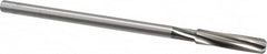 Cleveland - 11/32" High Speed Steel 6 Flute Chucking Reamer - Spiral Flute, Straight Shank, 1-1/2" Flute Length, 6" OAL - Caliber Tooling