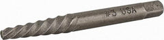 Cleveland - Spiral Flute Screw Extractor - #3 Extractor for 5/16 to 7/16" Screw, 2-11/16" OAL - Caliber Tooling