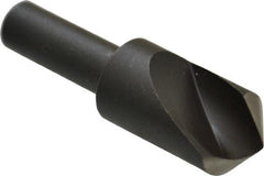 Cleveland - 5/8" Head Diam, 3/8" Shank Diam, 1 Flute 100° High Speed Steel Countersink - Caliber Tooling