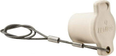 Leviton - 3R NEMA Rated, Female, White Single Pole Protective Cap - For Use with Male Plug - Caliber Tooling