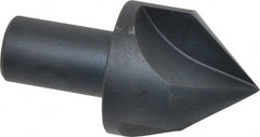 Cleveland - 1-1/2" Head Diam, 3/4" Shank Diam, 3 Flute 82° High Speed Steel Countersink - Caliber Tooling