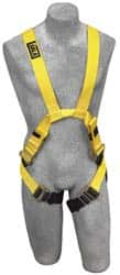 DBI/SALA - 420 Lb Capacity, Size L, Full Body Arc Flash/Flame Resistant Safety Harness - Nylon, Pass-Thru Leg Strap, Pass-Thru Chest Strap - Caliber Tooling