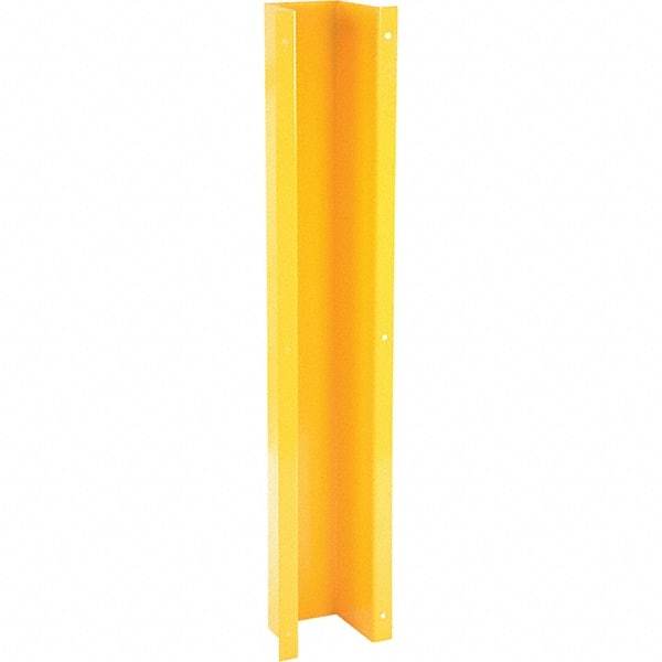 Vestil - 9-3/16" Wide x 6-1/8" Deep x 48" High, Steel Column Protector - Fits 5" Columns, Yellow - Caliber Tooling