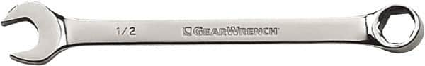 GearWrench - 13/16" 6 Point Combination Wrench - 11-13/16" OAL, Steel, Full Polish Finish - Caliber Tooling