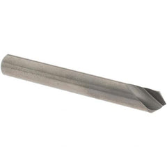 OSG - 1/4" Head Diam, 1/4" Shank Diam, 1 Flute 90° Solid Carbide Countersink - Caliber Tooling