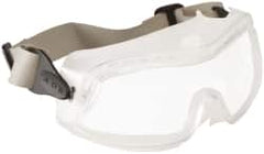 3M - Size Universal Clear Polycarbonate Anti-Fog & Scratch Resistant Goggles with Face Shield - Exact Industrial Supply