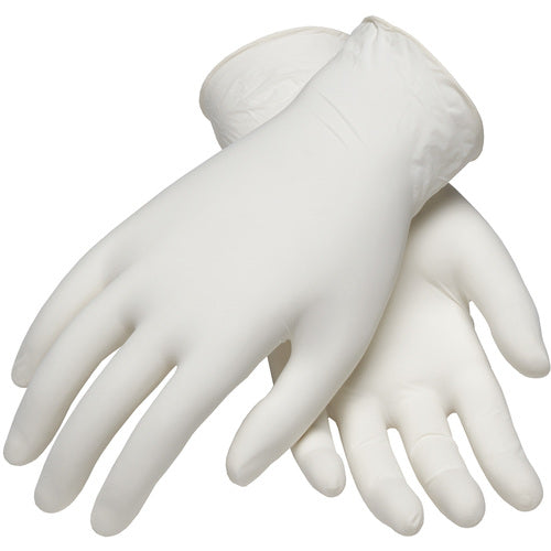 ‎64-346/L Disposable Gloves - Ambi-Dex Disposable Synthetic - Food Grade - Powdered - 4 mil - Exact Industrial Supply