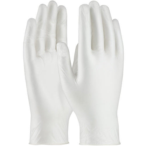 ‎64-435PF/XL Disposable Gloves - Ambi-Dex Disposable Vinyl - 5 mil Clear - Premium Grade - Powder Free - Exact Industrial Supply