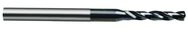 2.15mm Dia-Carbide Micro 7XD Drill-140° Point-Bright - Caliber Tooling