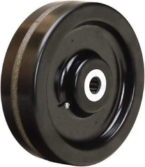 Hamilton - 10 Inch Diameter x 3 Inch Wide, Phenolic Caster Wheel - 2,900 Lb. Capacity, 3-1/4 Inch Hub Length, 1-15/16 Inch Axle Diameter, Plain Bore Bearing - Caliber Tooling