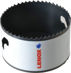 Lenox - 3-3/8" Diam, 1-1/2" Cutting Depth, Hole Saw - Bi-Metal Saw, Toothed Edge - Caliber Tooling