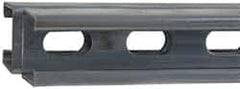 Cooper B-Line - 10' Long x 1-5/8" Wide x 3-1/4" High, 12 Gauge, Strip Steel, Half Slot Framing Channel & Strut - 0.105" Thick, Pre-Galvanized - Caliber Tooling