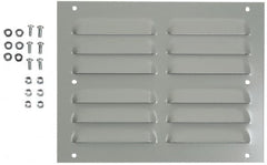 Cooper B-Line - Electrical Enclosure Steel Louver Plate Kit - For Use with Cooper B-Line Enclosures - Caliber Tooling