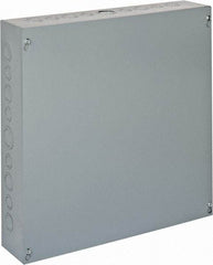 Cooper B-Line - Steel Junction Box Enclosure Screw Flat Cover - NEMA 1, 18" Wide x 18" High x 4" Deep - Caliber Tooling