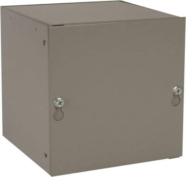 Cooper B-Line - Steel Junction Box Enclosure Screw Flat Cover - NEMA 1, 6" Wide x 6" High x 6" Deep - Caliber Tooling