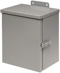 Cooper B-Line - Steel Junction Box Enclosure Hinge Flat Cover - NEMA 3R, 20" Wide x 20" High x 8" Deep, Rainproof - Caliber Tooling