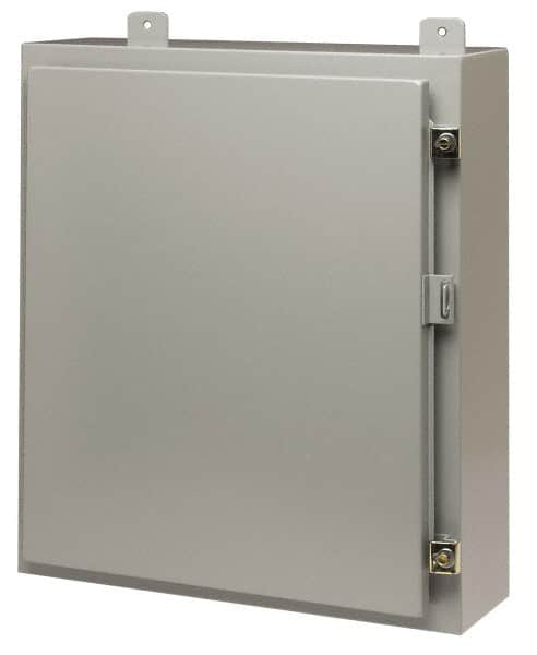 Cooper B-Line - Steel Standard Enclosure Hinge Flat Cover - NEMA 12, 13, 36" Wide x 48" High x 12" Deep - Caliber Tooling