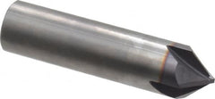 Niagara Cutter - 3/4" Diam 4 Flute Single End Solid Carbide Chamfer Mill - Caliber Tooling