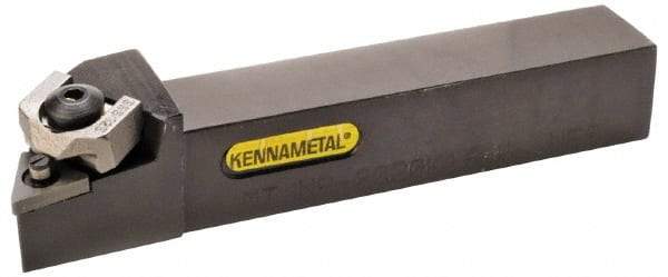 Kennametal - MTJN, Left Hand Cut, 3° Lead Angle, 20mm Shank Height x 20mm Shank Width, Negative Rake Indexable Turning Toolholder - 125mm OAL, TN..1604.. Insert Compatibility, Series Wedgelock - Caliber Tooling