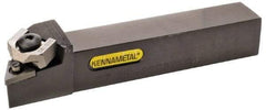 Kennametal - MTJN, Right Hand Cut, 3° Lead Angle, 20mm Shank Height x 20mm Shank Width, Negative Rake Indexable Turning Toolholder - 125mm OAL, TN..1604.. Insert Compatibility, Series Wedgelock - Caliber Tooling