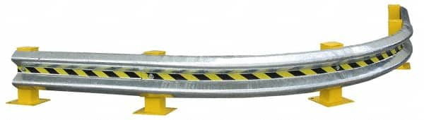 Vestil - Guard Rail Type: Standard Guardrail Style: Curved - Caliber Tooling