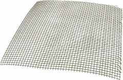 Value Collection - 18 Gage, 0.047 Inch Wire Diameter, 4 x 4 Mesh per Linear Inch, Stainless Steel, Wire Cloth - 0.203 Inch Opening Width, 12 Inch Wide x 12 Inch Stock Length - Caliber Tooling