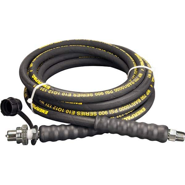 Enerpac - Hydraulic Pump Hose Inside Diameter (Inch): 0.375 Hose Length (Feet): 20.00 - Caliber Tooling