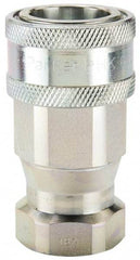 Parker - 1-5/16-12 SAE Steel Hydraulic Hose O-Ring Boss Coupler & Female Fitting - 4,000 psi - Caliber Tooling