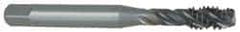 OSG - 5/8-11 UNC 3 Flute 3B Modified Bottoming Spiral Flute Tap - Vanadium High Speed Steel, TiCN Finish, 3-13/16" OAL, Right Hand Flute, Right Hand Thread, H3, Series 303 - Caliber Tooling