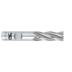 1 x 1 x 2 x 4-1/2 6Fl  Square VC10 End Mill - Bright - Caliber Tooling