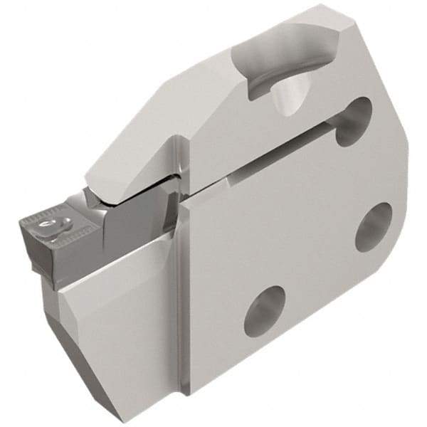 Iscar - Left Hand Cut, 5mm Insert Width, Cutoff & Grooving Support Blade for Indexables - 20mm Max Depth of Cut, 6mm Head Projection - Caliber Tooling