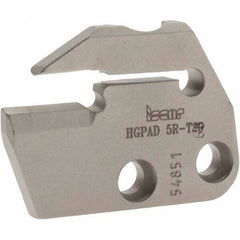 Iscar - Right Hand Cut, 5mm Insert Width, Cutoff & Grooving Support Blade for Indexables - 20mm Max Depth of Cut, 6mm Head Projection - Caliber Tooling