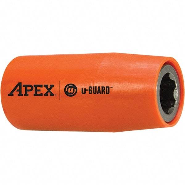 Apex - 3/4" Drive, 10mm Socket, Standard Power Socket - 6 Points, 1.28" OAL - Caliber Tooling