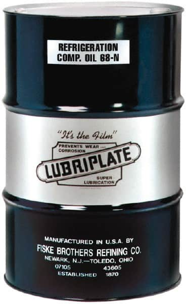 Lubriplate - 55 Gallon Drum Naphthenic Refrigeration Oil - 68 ISO, 20 SAE - Caliber Tooling