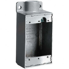 Hubbell Killark - Electrical Outlet Boxes & Switch Boxes Enclosure Type: Device Box Enclosure Shape: Rectangle - Caliber Tooling