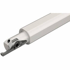 Iscar - MIFHR, Internal, Right Hand, 12.5mm Max Depth of Cut, Indexable Grooving Tool Holder - MI.R Insert Compatibility, 12mm Shank Width, 102.5mm OAL, Through Coolant - Caliber Tooling