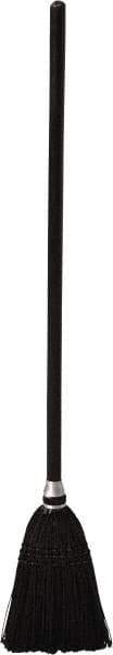 Rubbermaid - 37-1/2" OAL Lobby Broom - Wood Handle, 7-1/2" Bristle Length, 7-1/2" Wide - Caliber Tooling