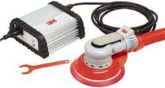 3M - 6 Inch Pad, 10,000 OPM, Electric Orbital Sander - Round, Palm Sander, 5 Amps - Caliber Tooling