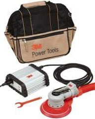 3M - 6 Inch Pad, 10,000 OPM, Electric Orbital Sander - Round, Palm Sander, 5 Amps - Caliber Tooling