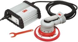 3M - 6 Inch Pad, 10,000 OPM, Electric Orbital Sander - Round, Palm Sander, 5 Amps - Caliber Tooling