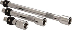 Paramount - 1/2" Drive Socket Locking Extension Set - 3 Pieces, Includes 3, 6, 10" Lengths - Caliber Tooling