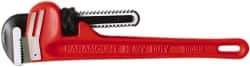 Paramount - 12" Cast Iron Straight Pipe Wrench - 2" Pipe Capacity - Caliber Tooling