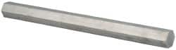 Value Collection - 1-1/4 Inch Width Across Flats x 72 Inch Long, Aluminum Hexagon Bar - Alloy 2024 - Caliber Tooling