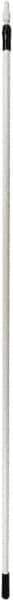 Remco - 189 x 1-1/4" Fiberglass Squeegee Handle - European Threaded Connection, White, Telescoping - Caliber Tooling